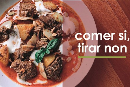 Comer si, tirar non
